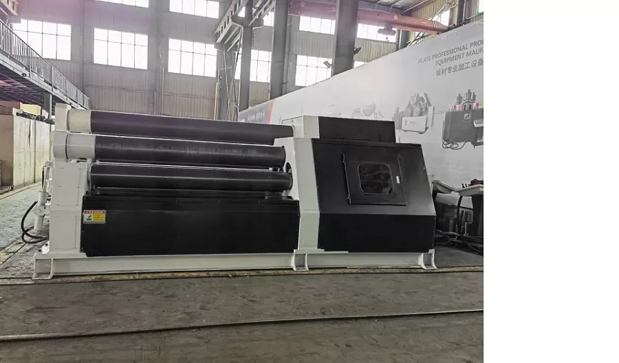 Четырехвалковый гидравлический вальцовочный станок STALEX W12-12x2000